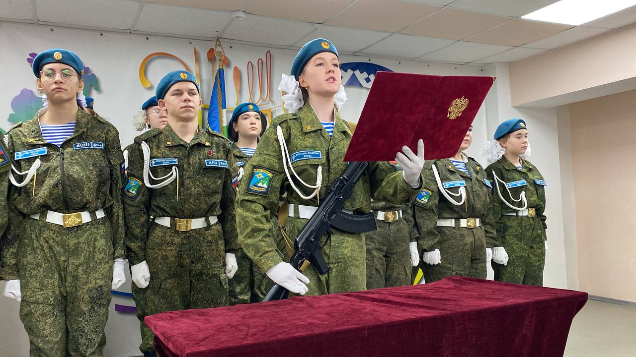 «Присяга 2023»: в День Героев Отечества ВПК «Зенит» Белогорска отметил 10-летний юбилей